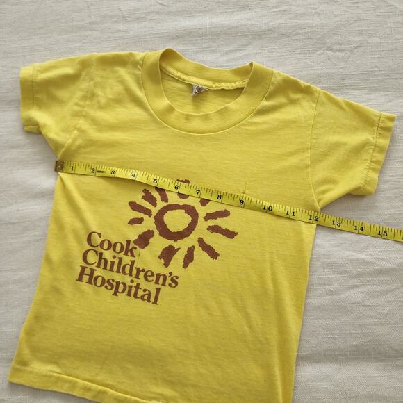 Vintage Cook Children's Hospital Single Stitch Tee 4t - Picture 9 of 11
